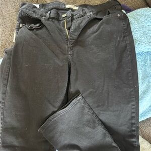 Signature by Levi Strauss Black Straight Leg Women’s Jeans